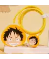 One Piece Karakterli 3 Lü Kablolu Şarj Aleti Koruyucu