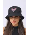 Pink Superman Bucket Balıkçı Şapka