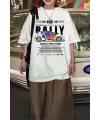 Rally Redbull Baskılı Beyaz T-Shirt