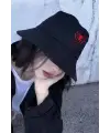 Red Spider Siyah Bucket Balıkçı Şapka
