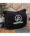 Rock Serisi - Linkin Park Baskılı Unisex Postacı Çantası