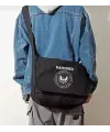 Rock Serisi - Ramones Baskılı Unisex Postacı Çantası