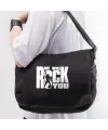 Rock Serisi - We Will Rock You Baskılı Unisex Postacı Çantası