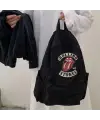 Rolling Stones Vintage Baskılı Unisex Sırt Çantası