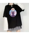 Sailor Moon Unisex Oversize Fake Kollu Beyaz T-Shirt