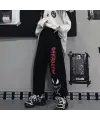 Sokak Tarzı Venom Baskılı Unisex Baggy Eşofman
