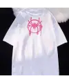 Spider Web Couple Baskılı T-Shirt