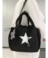 Star Detail Large Capacity Postacı Çantası