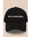 Star Girl Siyah Şapka