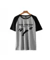 The Smiths Baskılı Reglan Kol Gri Unisex Oversize T-Shirt