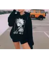 Touz Anime My Hero Academia Bakugou Unisex Kapşunlu Sweetshirt