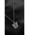 Touz Butterfly Skull Tasarımlı Kolye