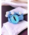 Touz Monster Eyes Mavi Renk Ayarlanabilir Yüzük