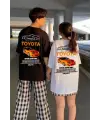 Toyota Supra Retro Baskılı T-Shirt