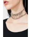 Venom Safety Pin Choker