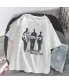 Vicinity Baskılı Beyaz Unisex Oversize T-Shirt
