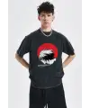 Yıkamalı Death Note L Unisex Eskitme T-Shirt
