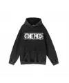 Yıkamalı Kumaş Anime One Piece Kapüşonlu Hoodie Sweatshirt