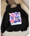 Young Kpop Demon Hunters 3 İplik Kalın Sweet Hoodie
