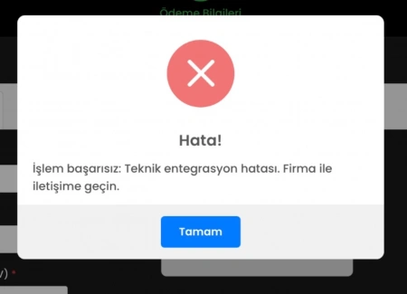 Transaction Failed. Technical Integration Error. Contact the Company for Assistance. Solution to the Error!