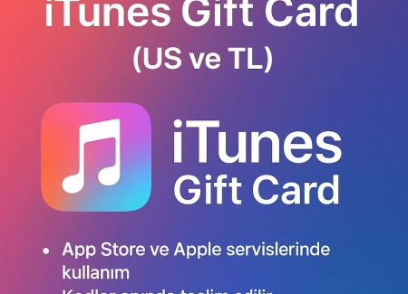 iTunes Gift Card (US and TL) - Expand Your Apple Experience with Code!
