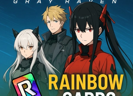 Increase Your Power with Punishing Gray Raven Rainbow Cards!