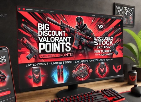 Great Discount on Limited Stock in Valorant Points Products!