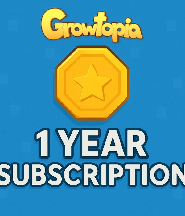 Growtopia 1 Year Subscription Token