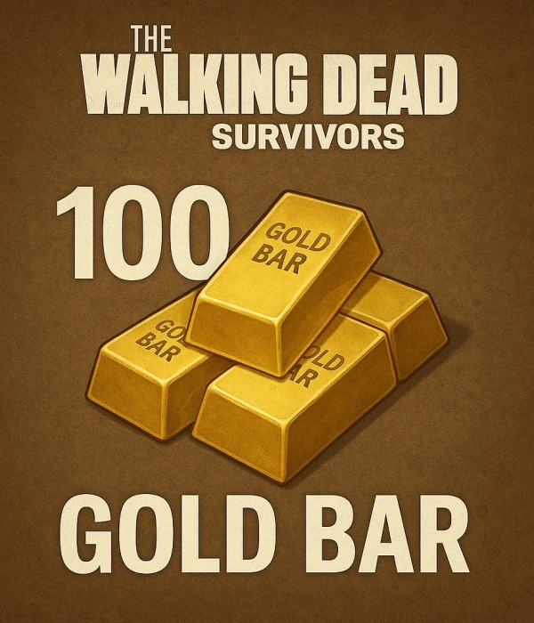The Walking Dead: Survivors 100 Gold Bar