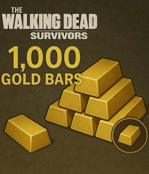 The Walking Dead: Survivors 1000 Gold Bar