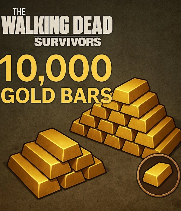 The Walking Dead: Survivors 10000 Gold Bar
