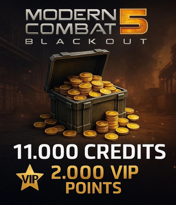 11,000 Credits + 2,000 Vip Points