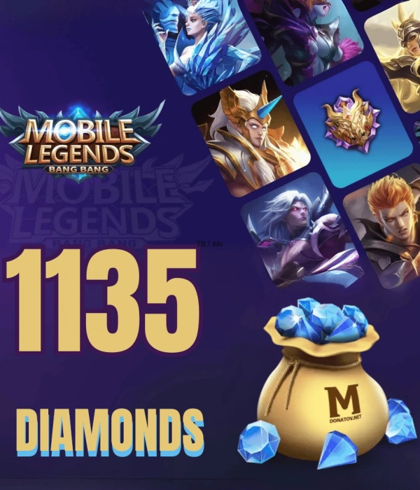 1135 Diamantes MLBB (Brasil)