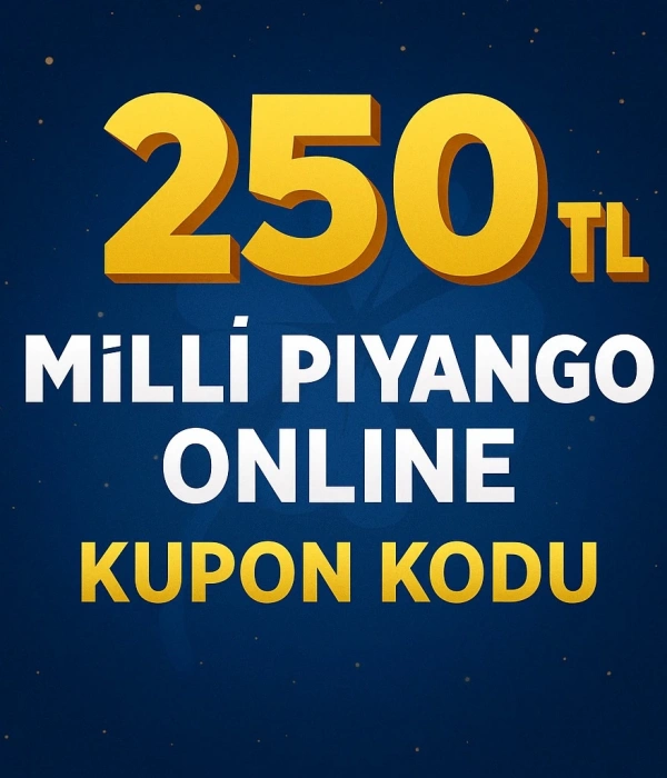 250 TL Milli Piyango Online Kupon Kodu