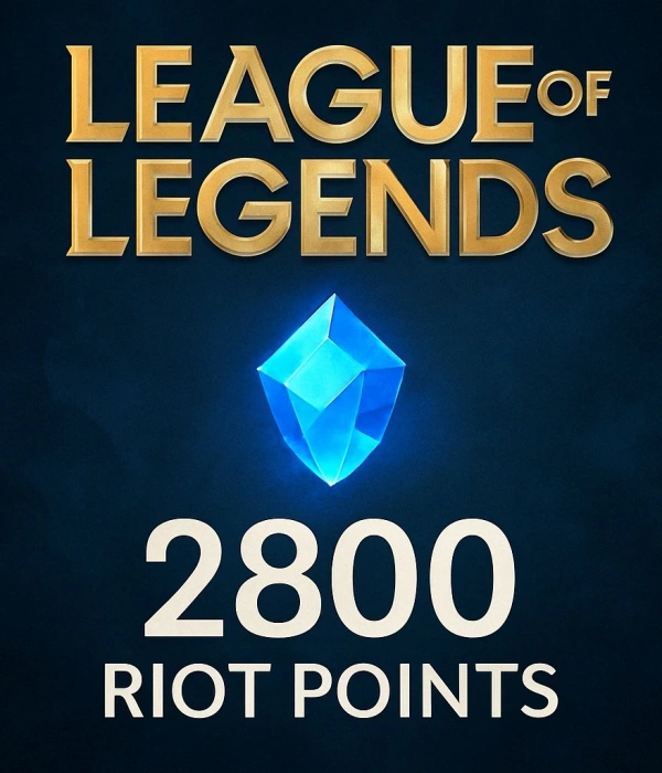 2800 League Of Legends Riot Points