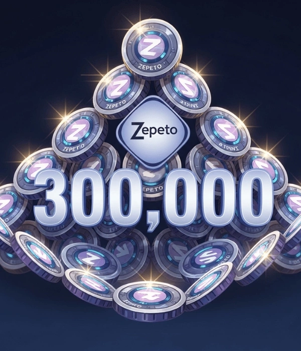 300,000 Coins - ZEPETO