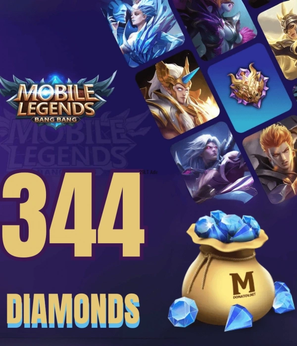 344 Diamantes MLBB (Brasil)