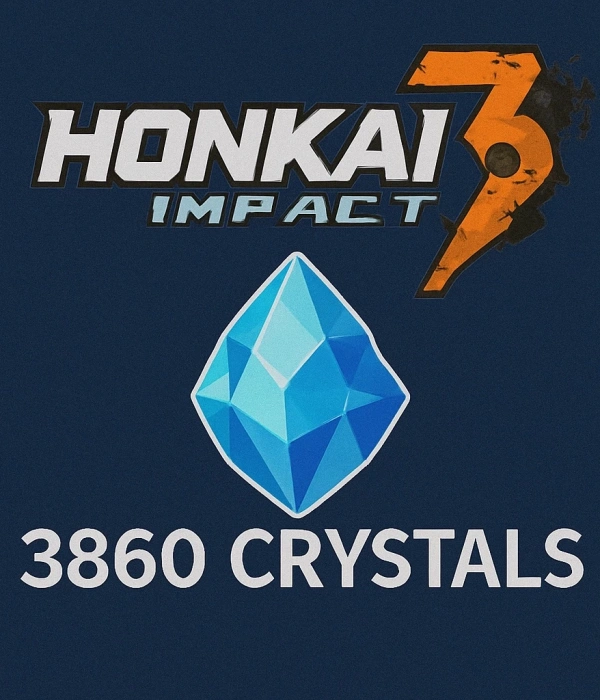 3.860 кристаллов Хонкай Импакт 3
