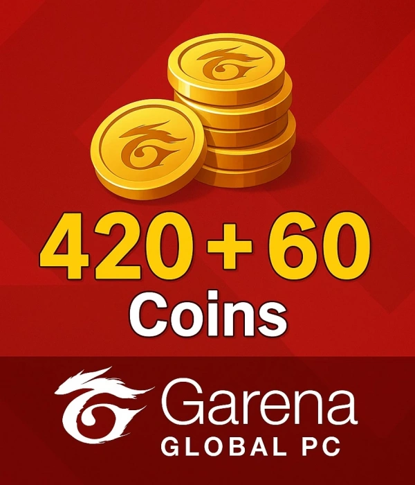 420 + 60 Pièces Garena Global PC