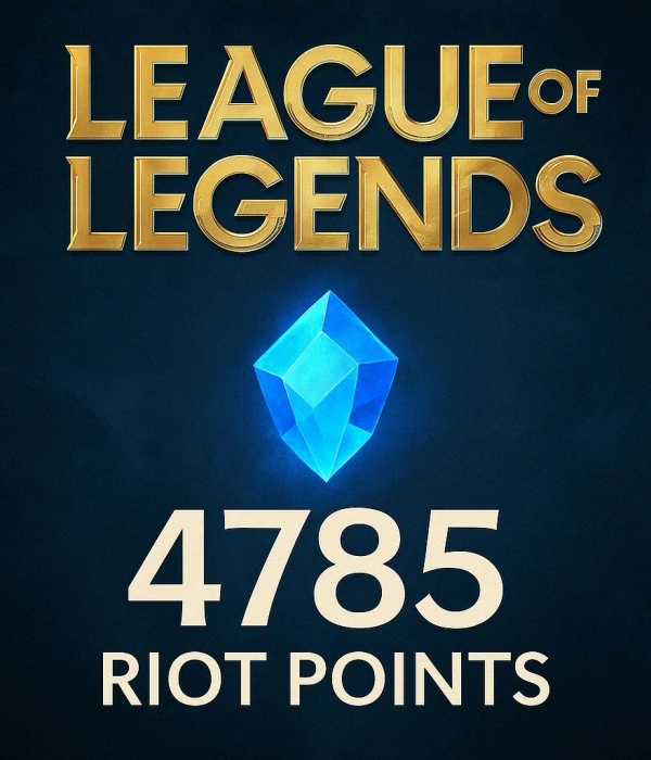 4785 League Of Legends Riot Points