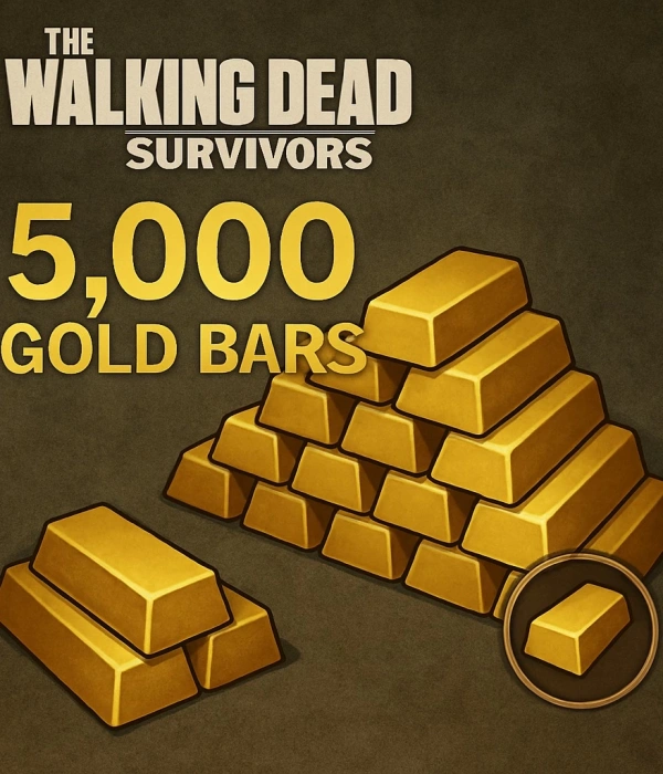 The Walking Dead: Survivors 5000 Gold Bar