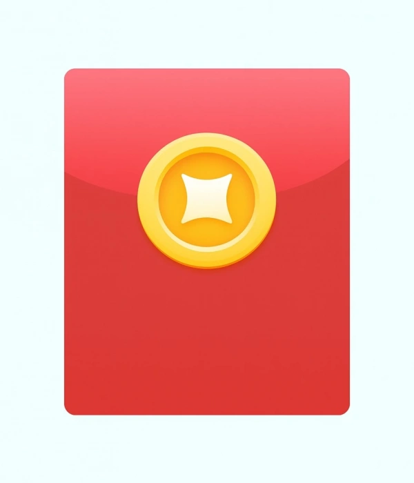 600 Enveloppe Rouge de 600 Gold