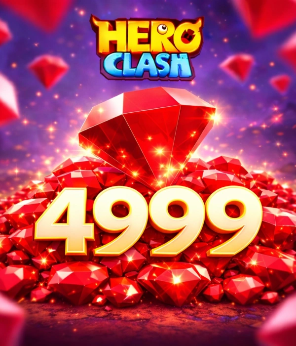 Hero Clash 4999 Kırmızı Elmas