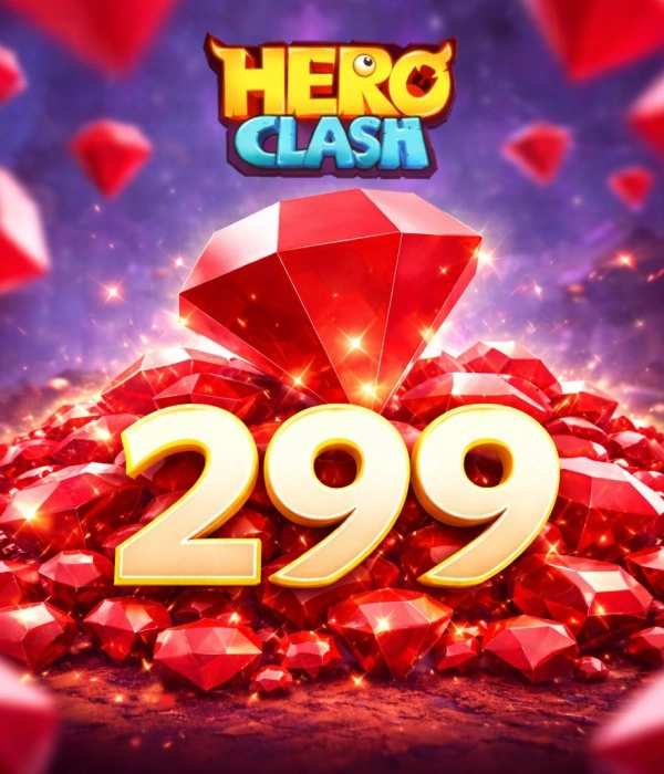 HERO CLASH 299 Diamants Rouges
