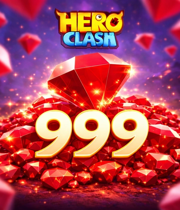 HERO CLASH 999 Diamants Rouges