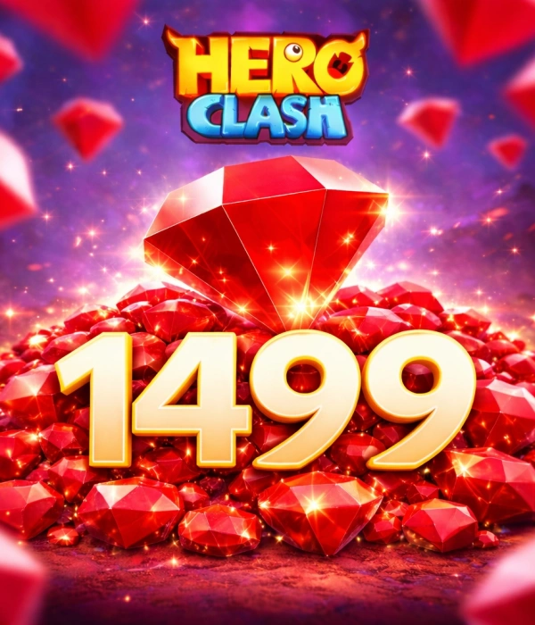 Hero Clash 1499 Diamants Rouges