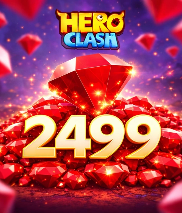 Hero Clash 2499 Qırmızı Almaz