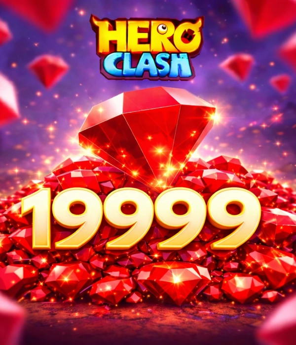 Hero Clash 19999 Kırmızı Elmas