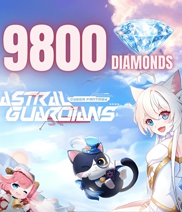 Astral Guardians: Cyber Fantasy 9800 Elmas