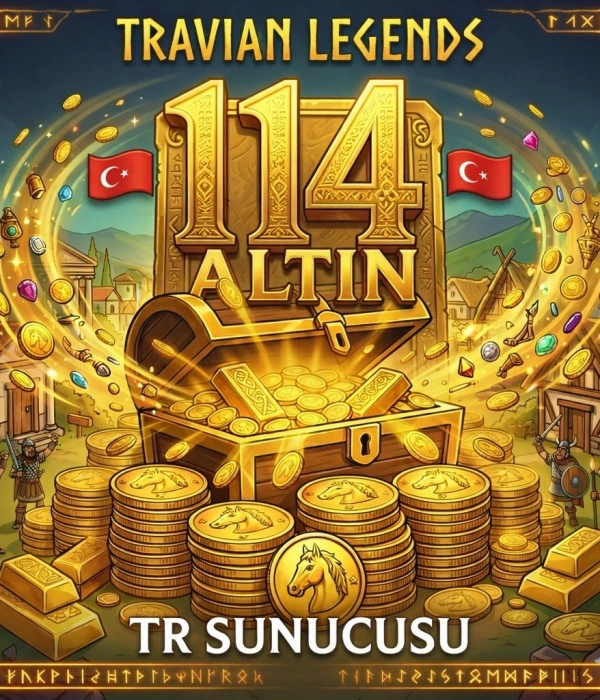 Travian Legends 114 Altın TR